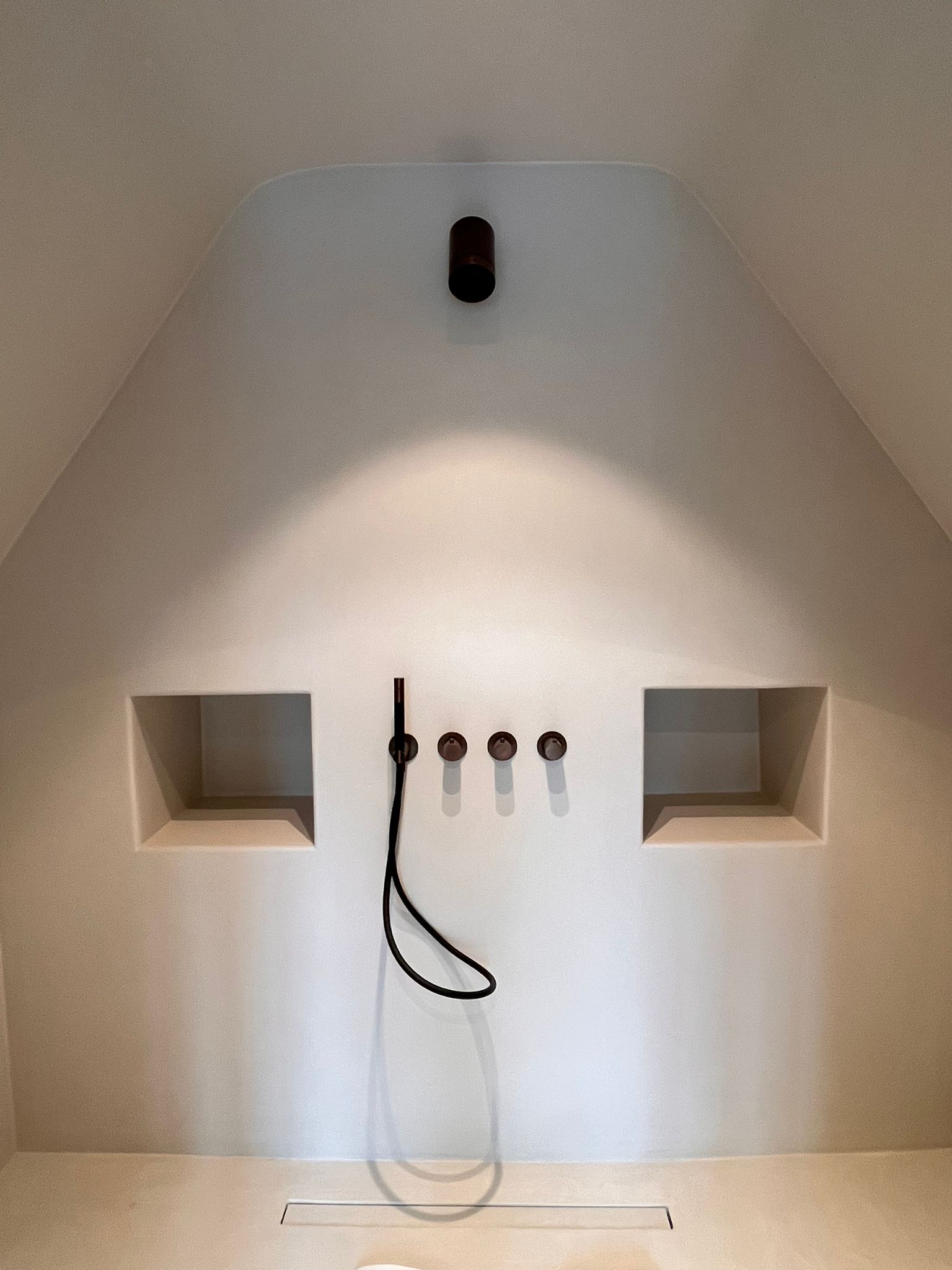 Master badkamer met inloopdouche